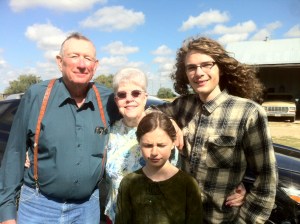 The Boys with Joe's Folks.