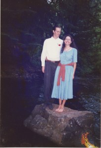 The rock we were married on in 1995.