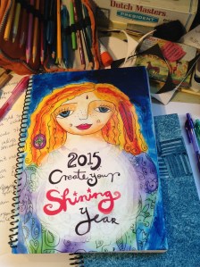 My workbook from Australian Goddess Leonie Dawson