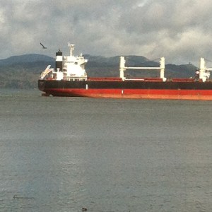 Ship with sun on Saturday