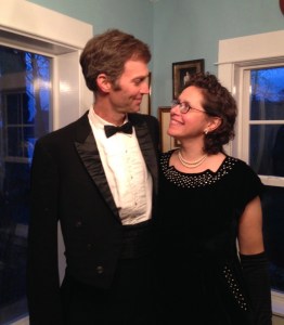 Joe and I dressed up in April, for the Birthday Party of a dear friend. 2015 was all largely about savoring my family, and doing emotional work.
