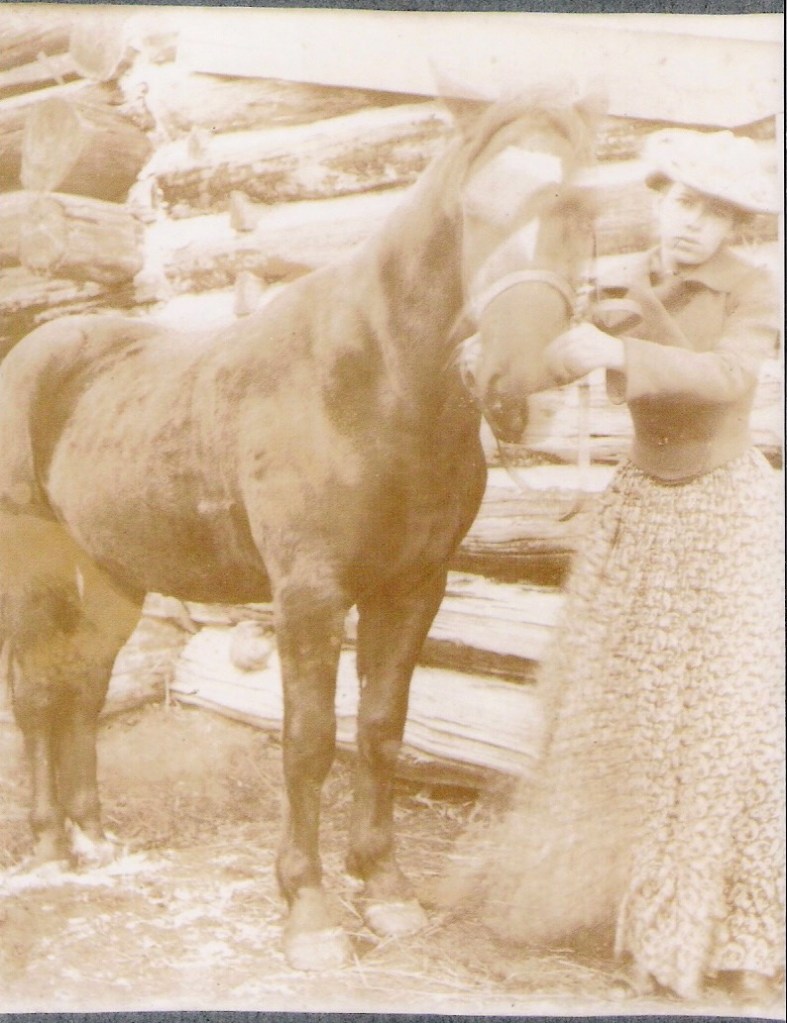 My Great Grandmother as a Young women in the late 1800's.