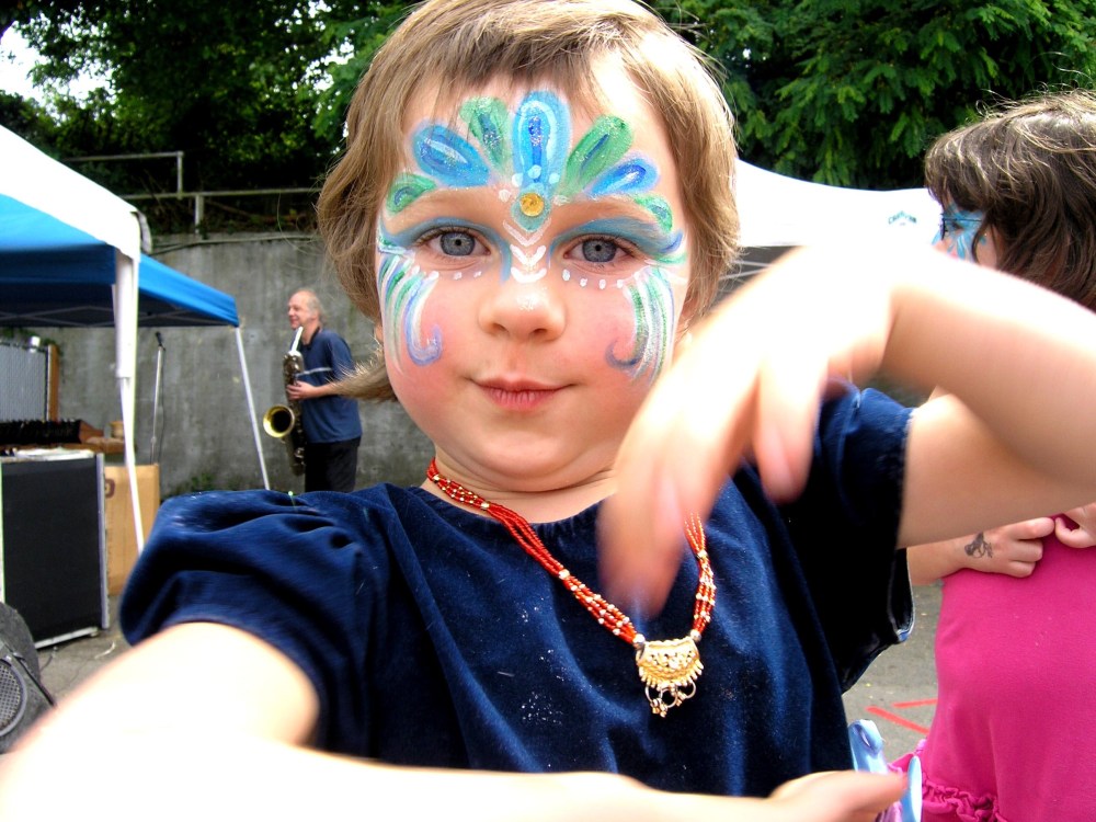 Martin age 5, dancing at Lughnasa.