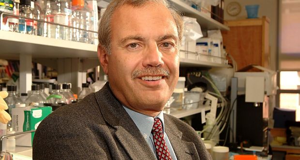 Dr. Dennis Salmon in a portrait from an article in the Irish Times