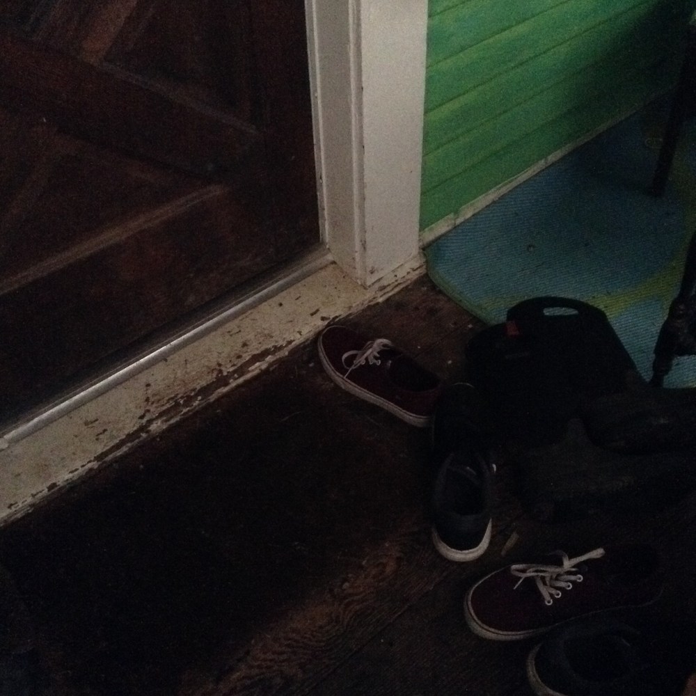 shoes at my front door